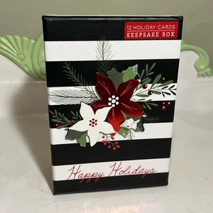 Beautiful holiday cards, brand new and keepsake box